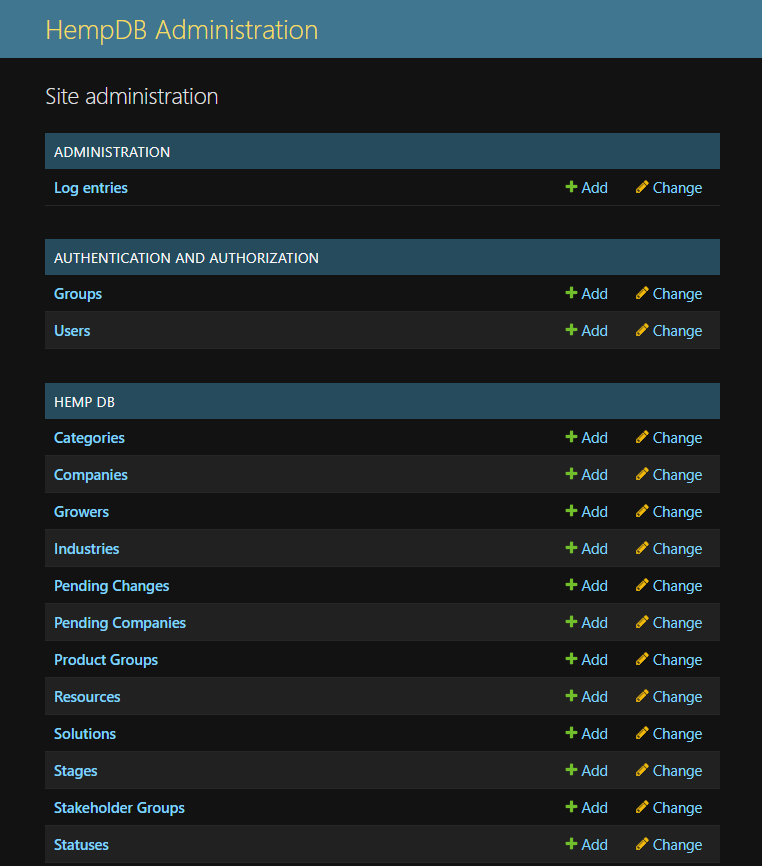 admin portal